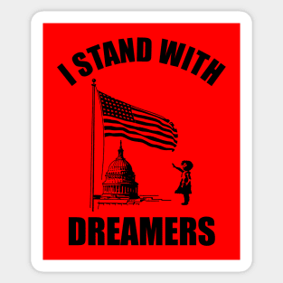 I Stand With Dreamers Sticker